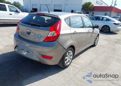 2014 Hyundai Accent Gs z USA, uszkodzony, nr VIN KMHCT5AE6EU141176